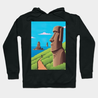 Moai Monumental Statues Hoodie